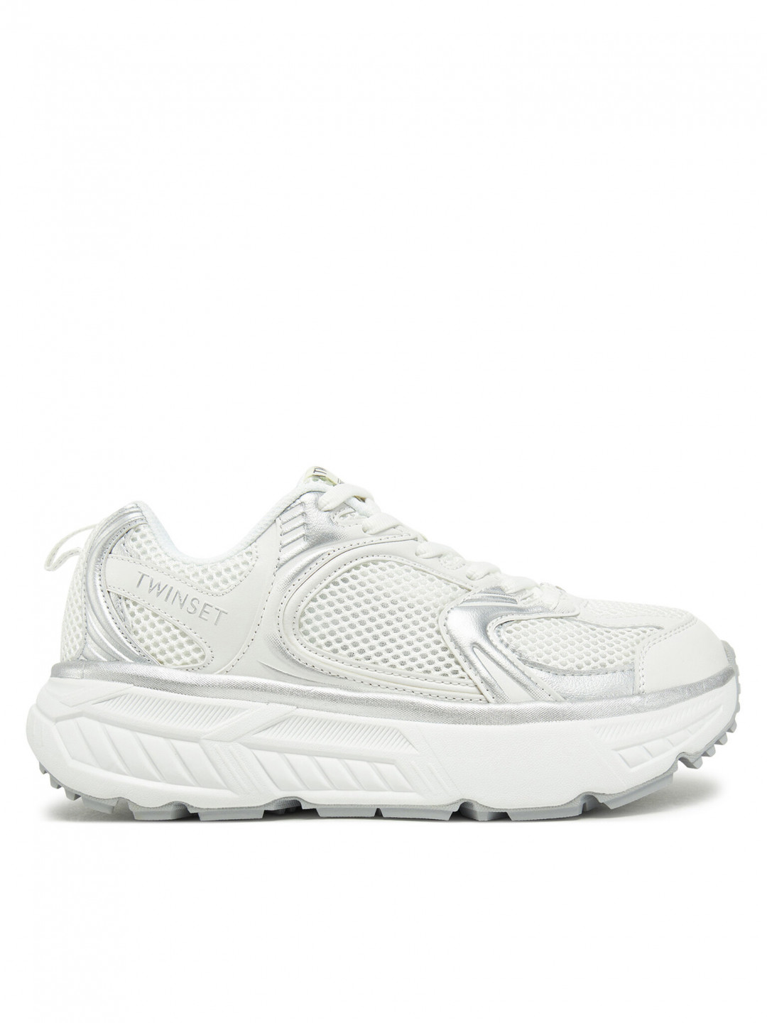 TWINSET Sneakersy 251TCP030 Bílá